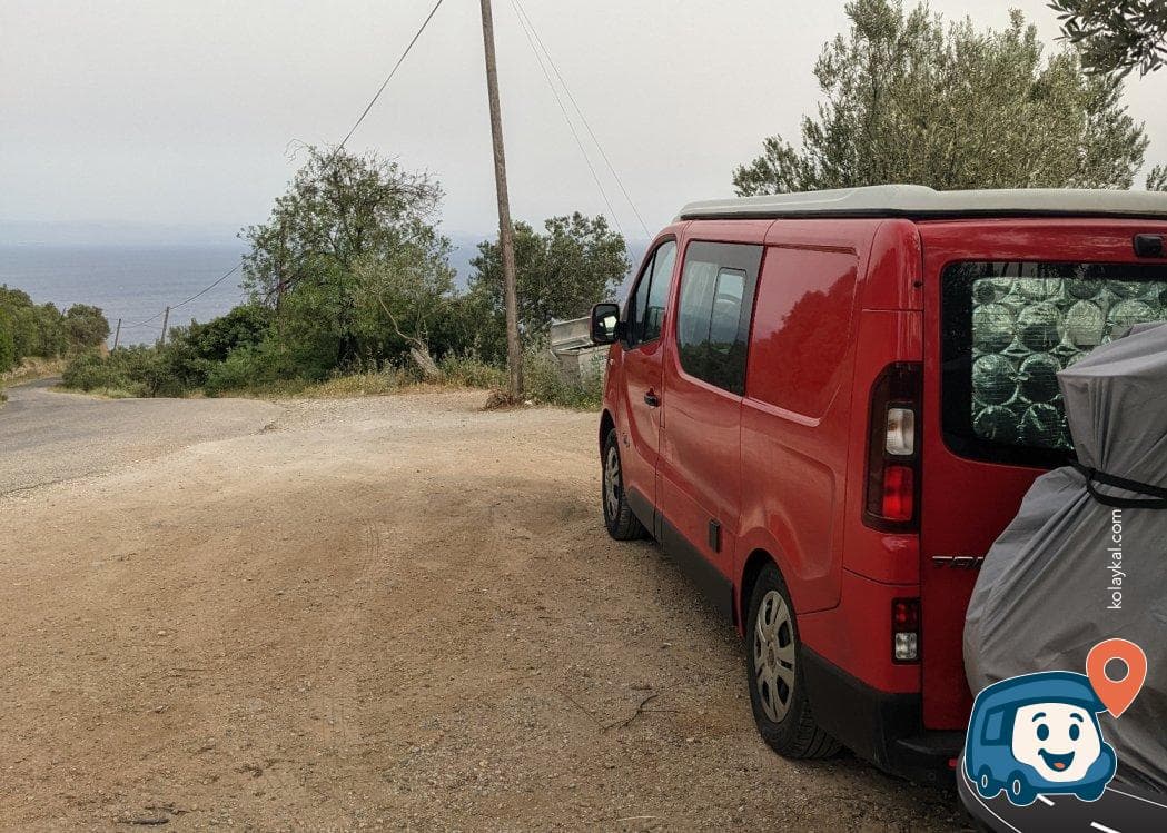Adatepe Köyü Yolu Park Noktası - Ayvacık, Çanakkale, foto 1