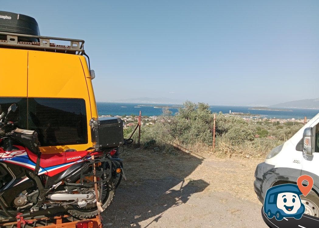 Manzaralı Geceleme Otoparkı - Urla, İzmir, foto 1