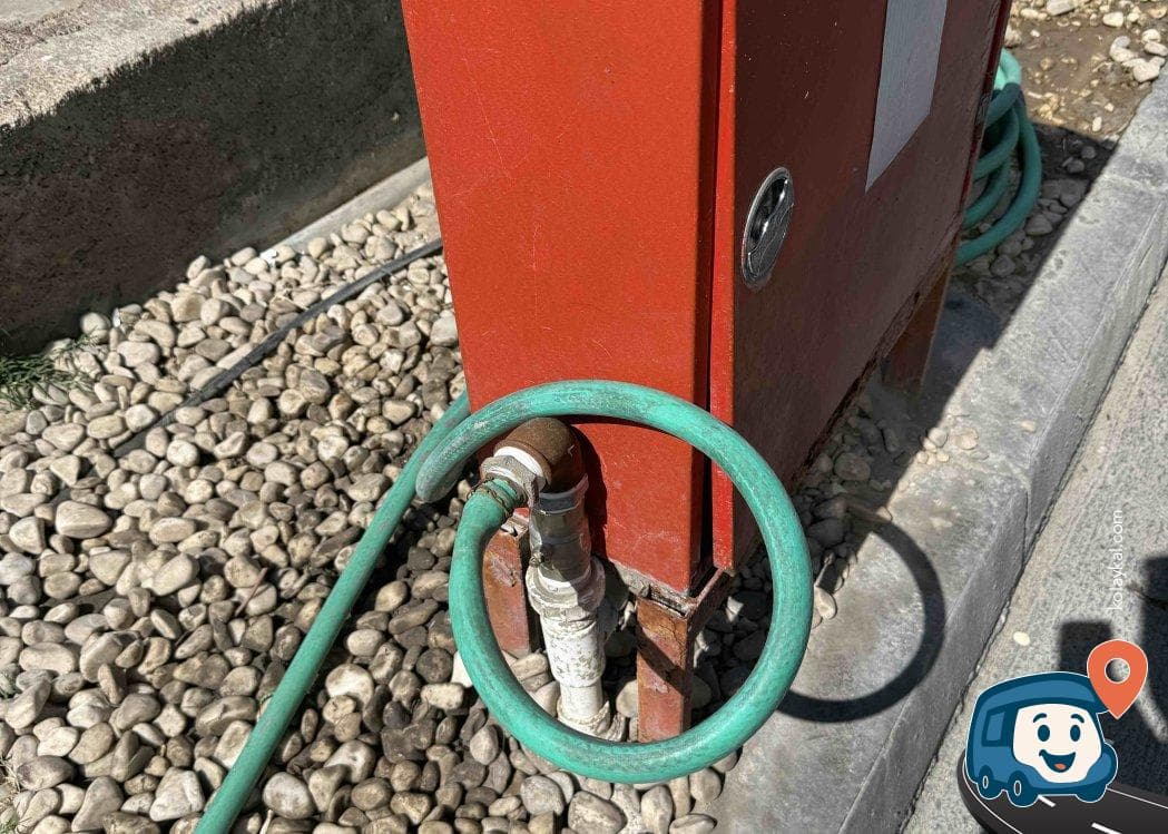 Petrol Ofisi Benzin İstasyonu Ücretsiz Su Çeşmesi - Ezine, Çanakkale, foto 3