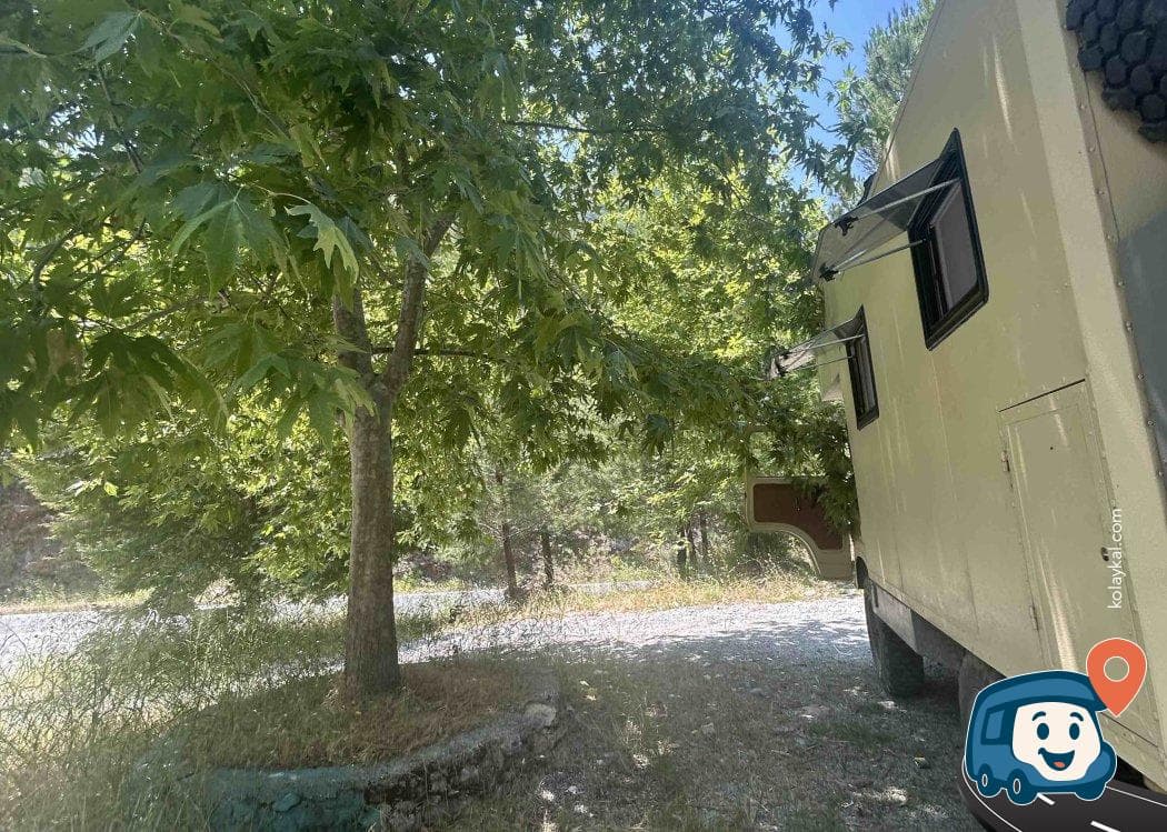 Ağaç Gölgesinde Sakin Otopark ve Kamp Alanı - Alanya, Antalya, foto 3