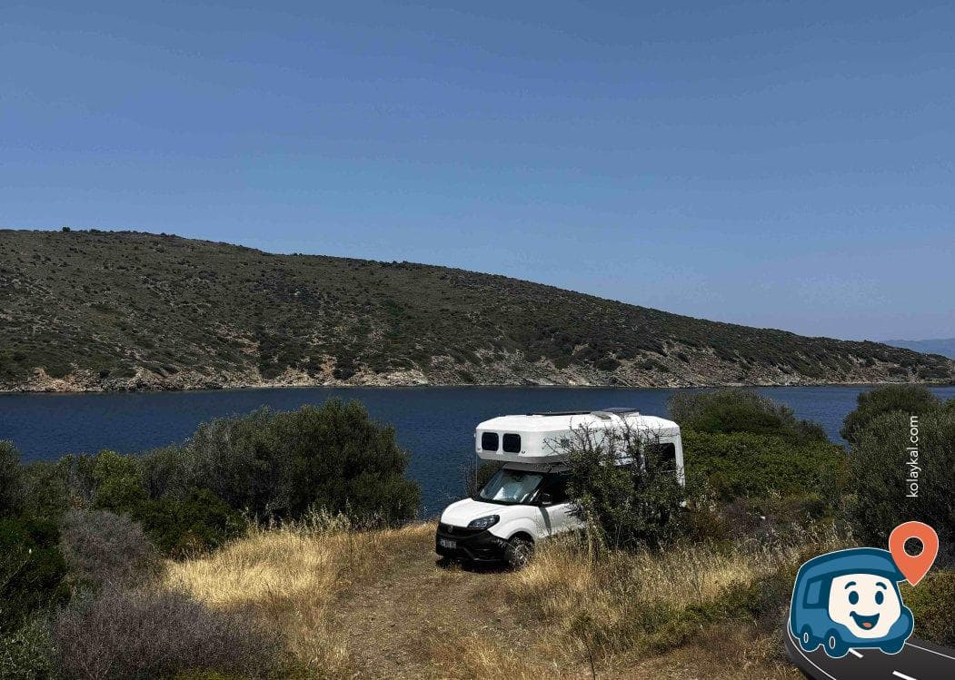 Midilli Adası Manzaralı Sakin Kamp Noktası - Ayvalık, Balıkesir, foto 1