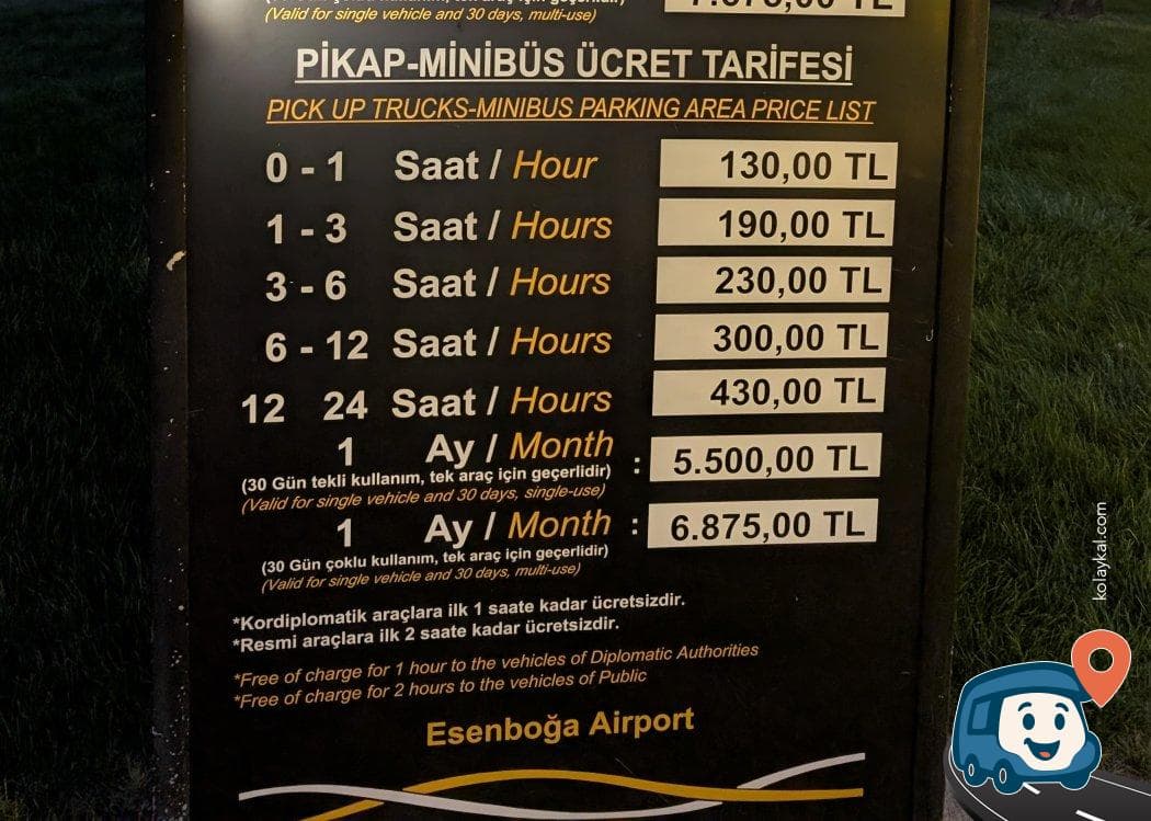 Ankara Esenboğa Havalimanı Büyük Araç Otoparkı - Çubuk, foto 2