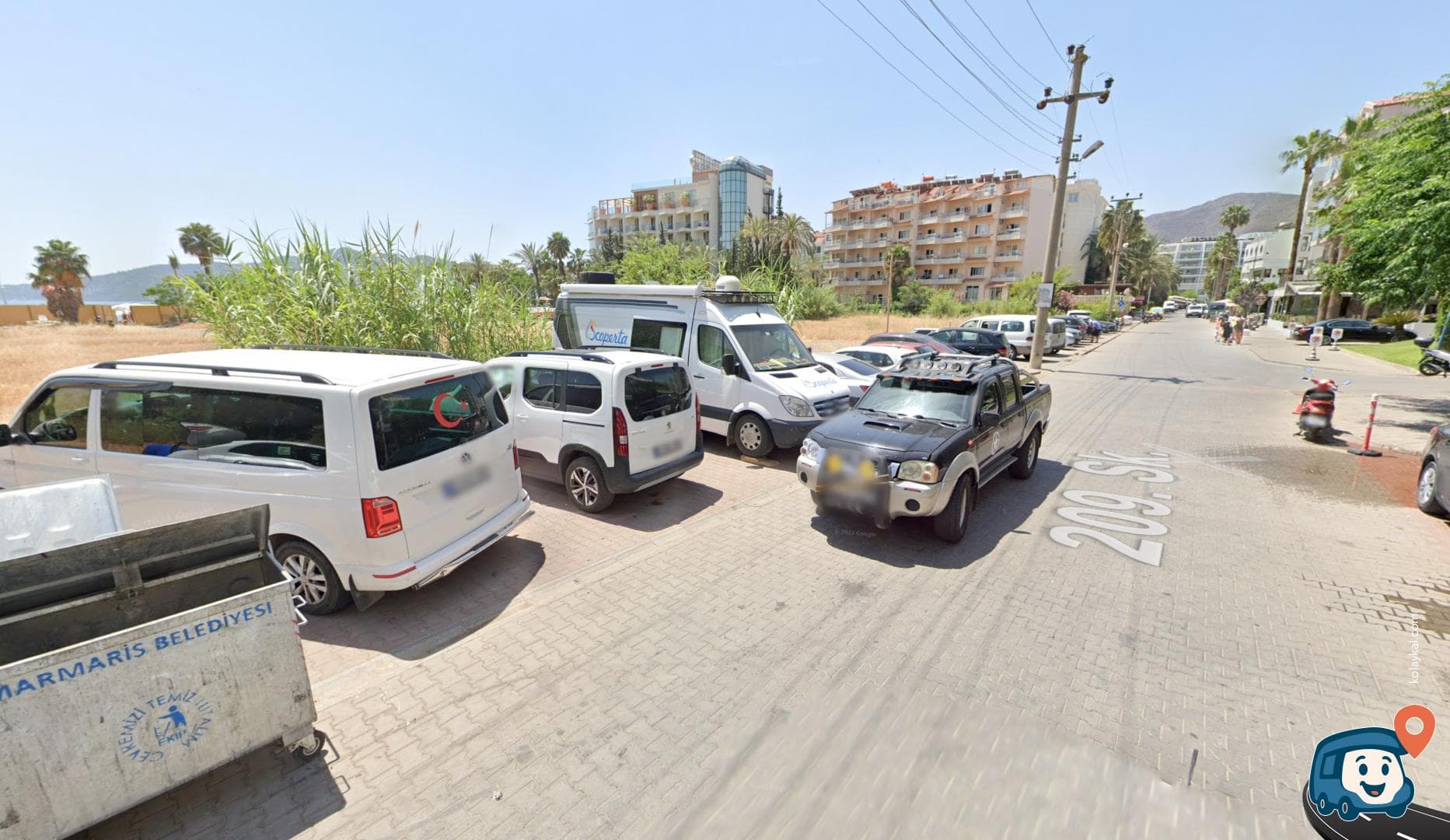 Siteler Ücretsiz Otopark - Marmaris, Muğla, foto 1