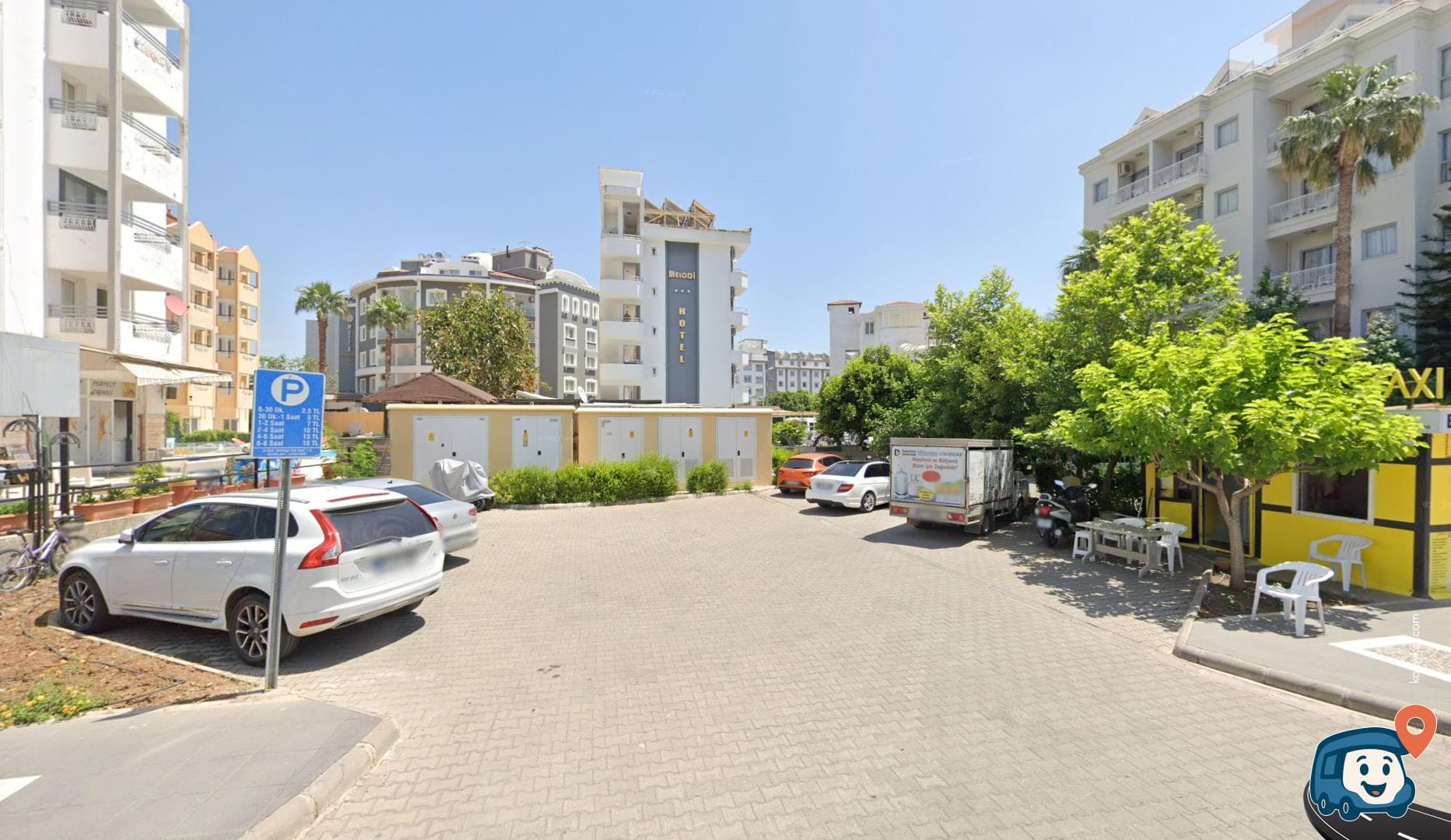 Atlantik Su Parkı Yanı Ücretsiz Otopark - Marmaris, Muğla, foto 1