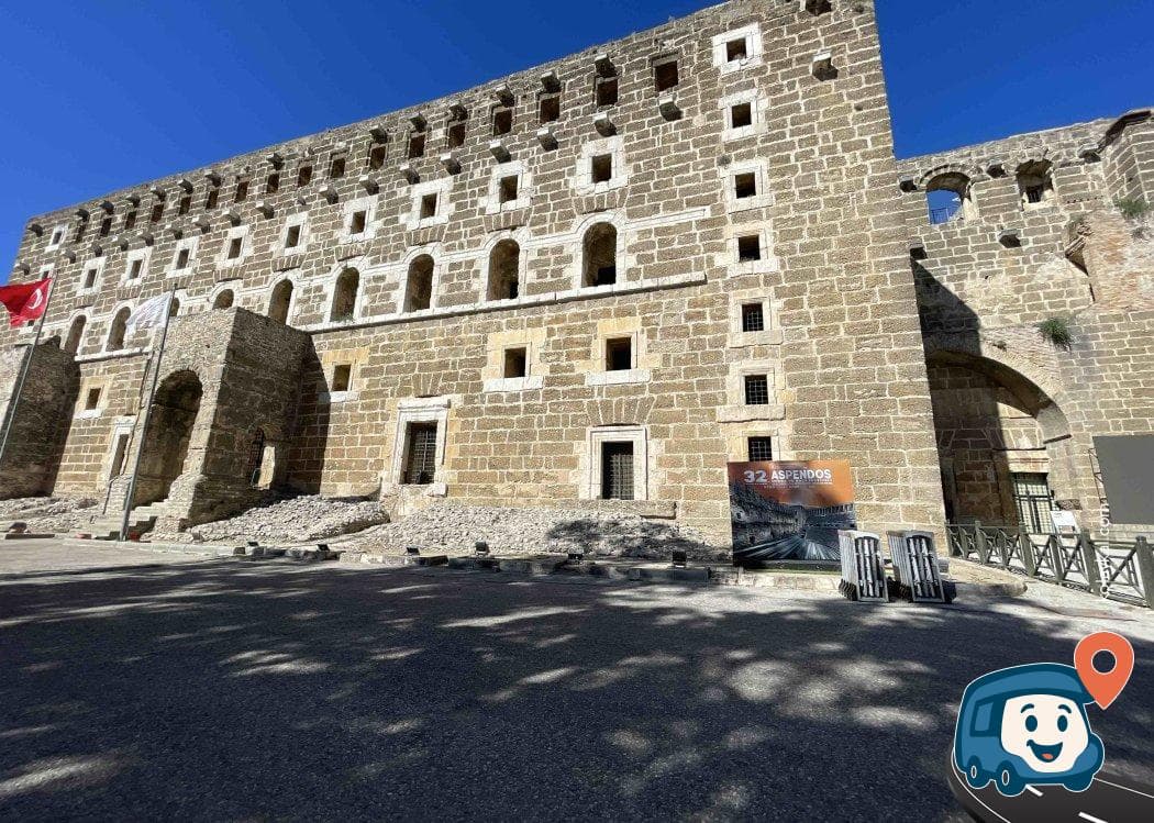 Aspendos Antik Tiyatrosu Otoparkı - Serik, Antalya, foto 2