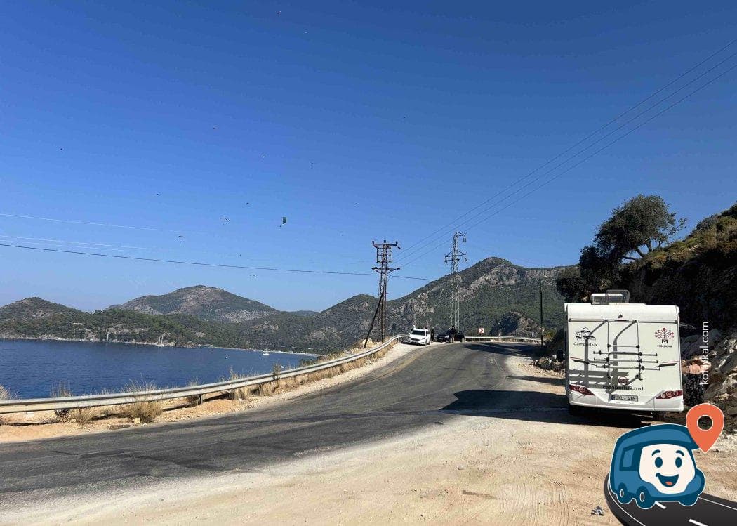 Dağ Yolunda Plaja Yakın Kamp ve Otopark - Fethiye, Muğla, foto 2