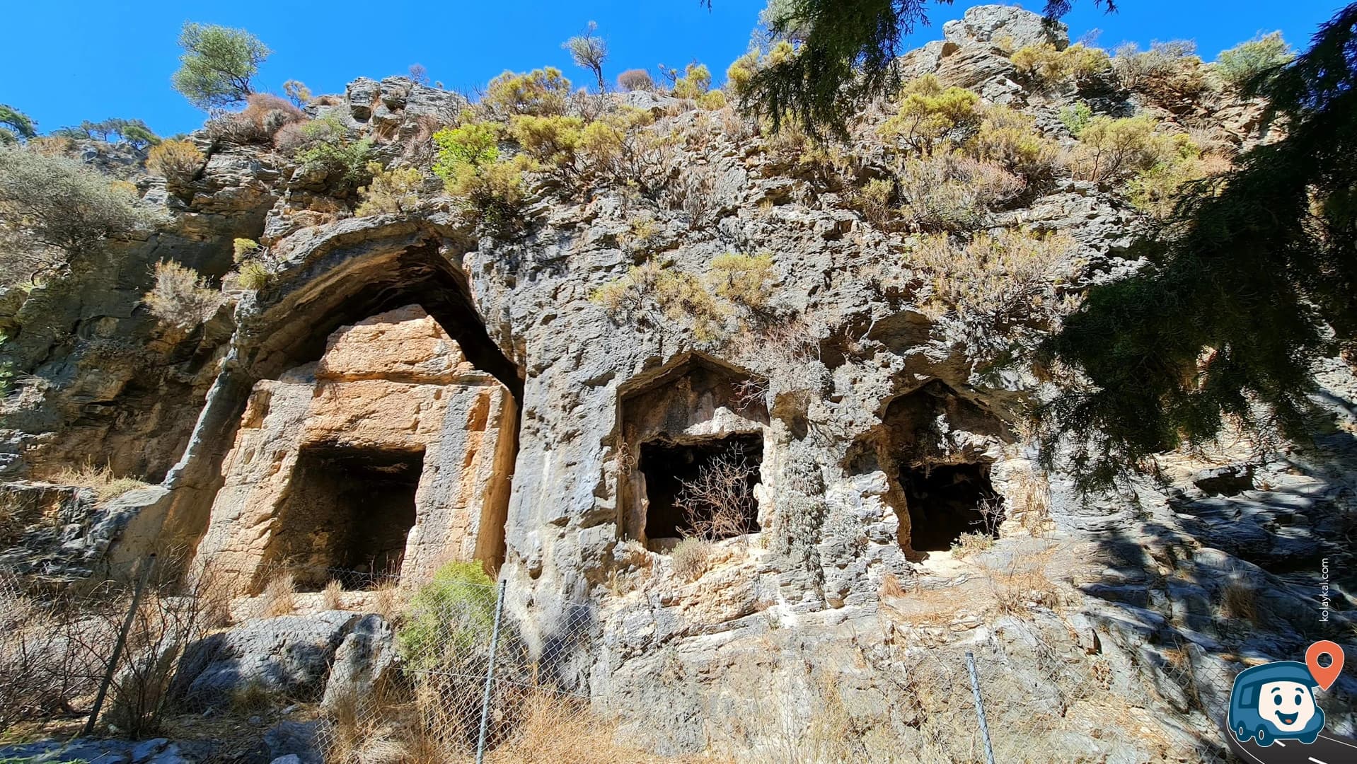 Kaunos Kaya Mezarları - Ortaca, Muğla, foto 3