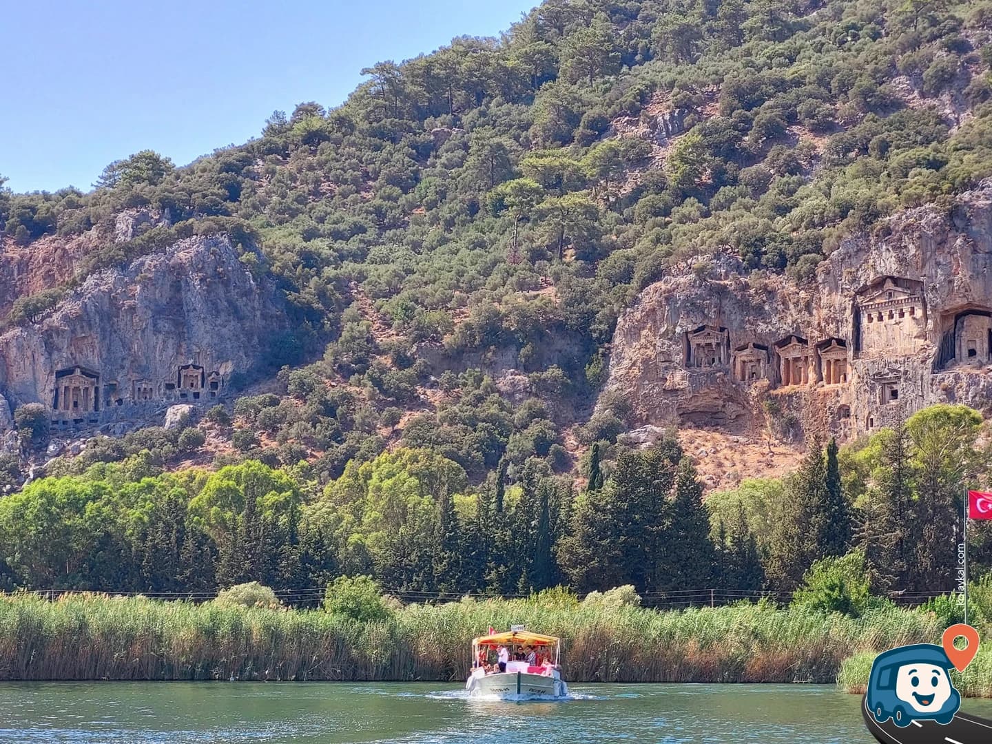 Kaunos Kaya Mezarları - Ortaca, Muğla, foto 2