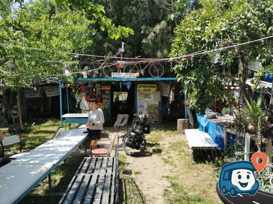 Bisikletçiler İçin Ücretsiz Kamp Alanı - Selçuk, İzmir, foto 1
