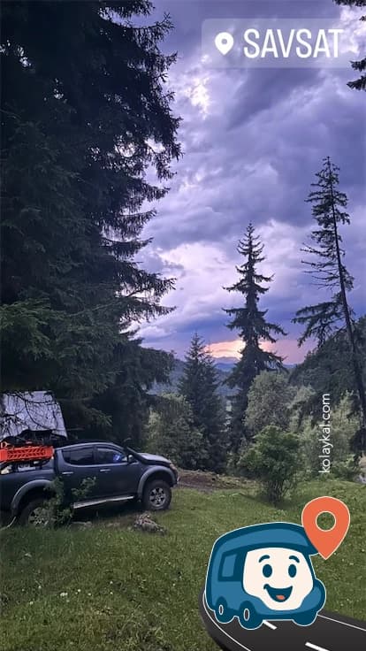Doğa İçinde Manzaralı Vahşi Kamp Alanı - Şavşat, Artvin, foto 1