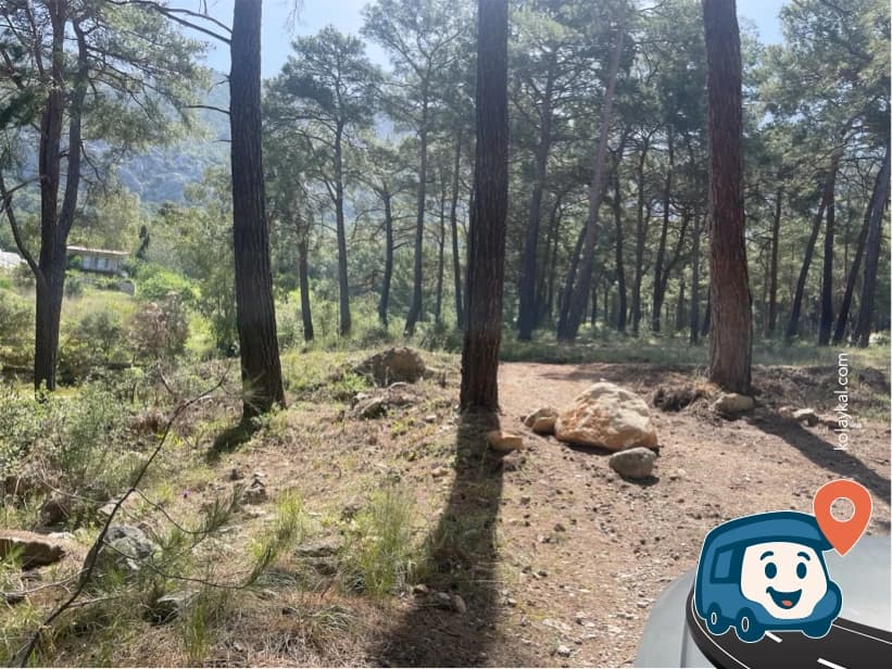 Körfeze Bakan Gölgeli Kamp Noktası - Kumluca, Antalya, foto 1