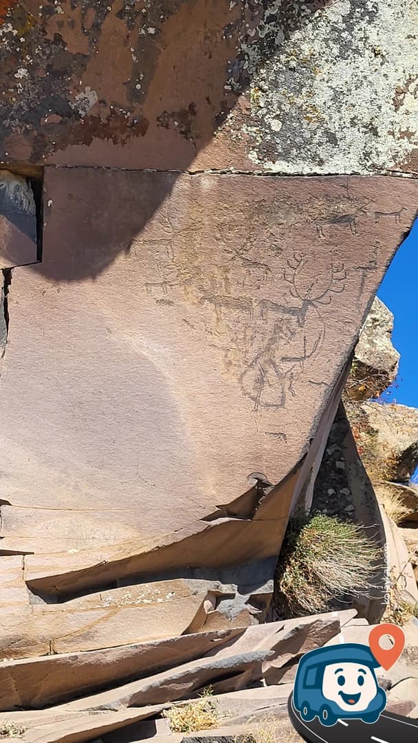 Camuşlu Kaya Resimleri - Kağızman, Kars, foto 2