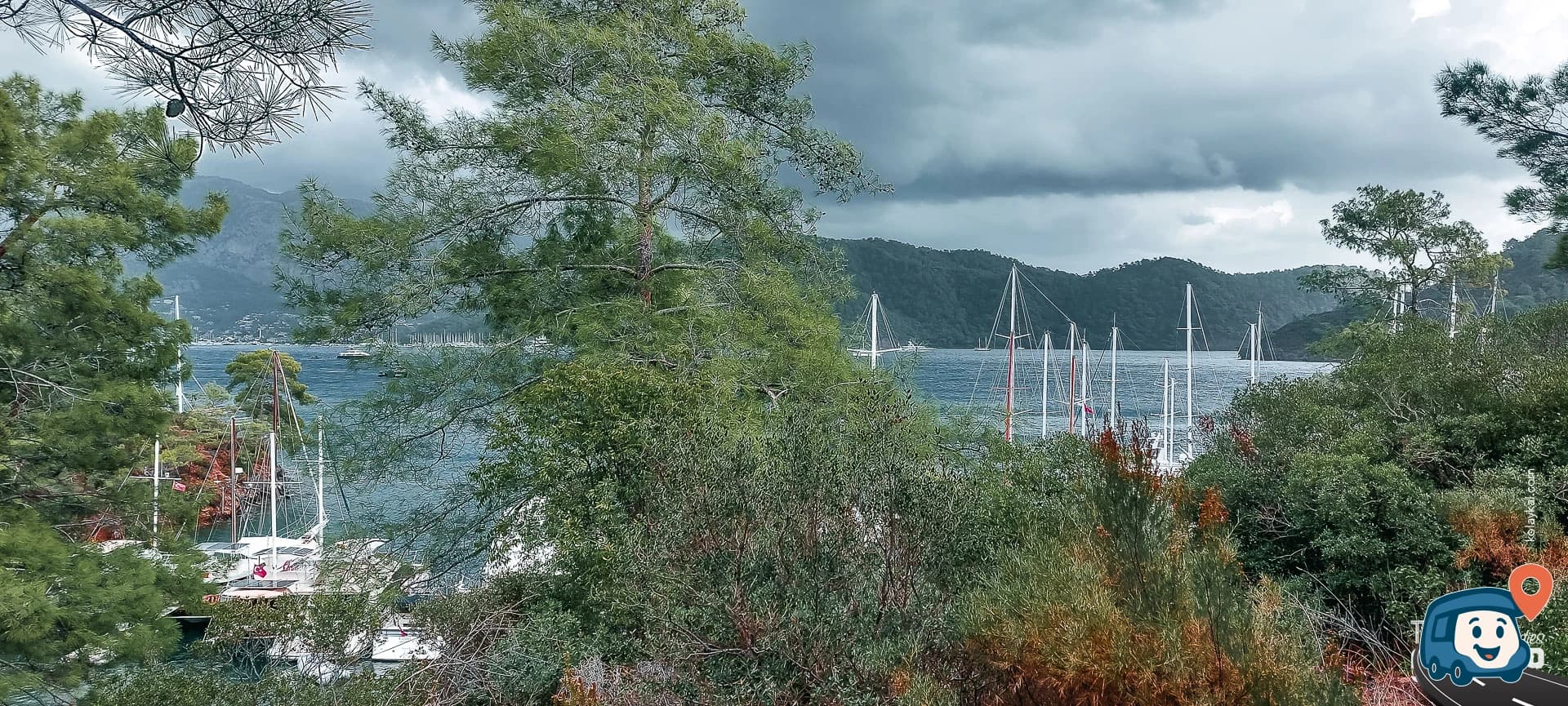 Koy Manzaralı Vahşi Kamp Alanı - Fethiye, Muğla, foto 1