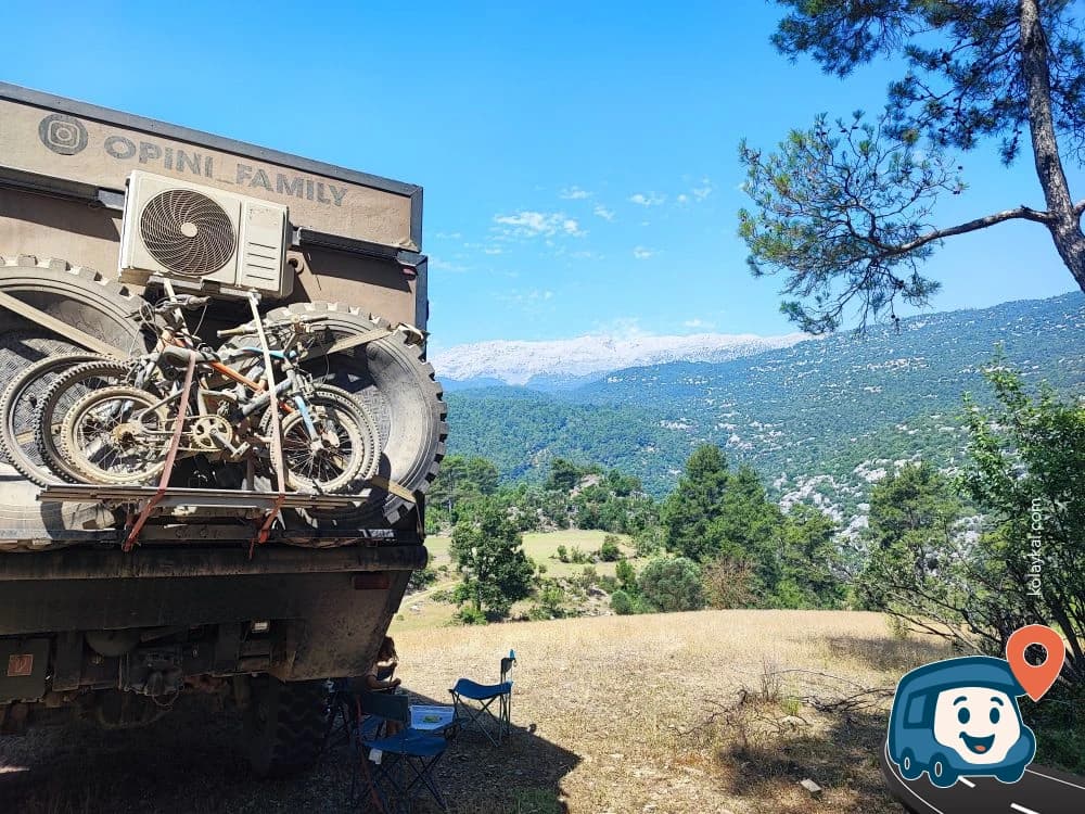 Yol Kenarı Vahşi Kamp Alanı - Manavgat, Antalya, foto 1