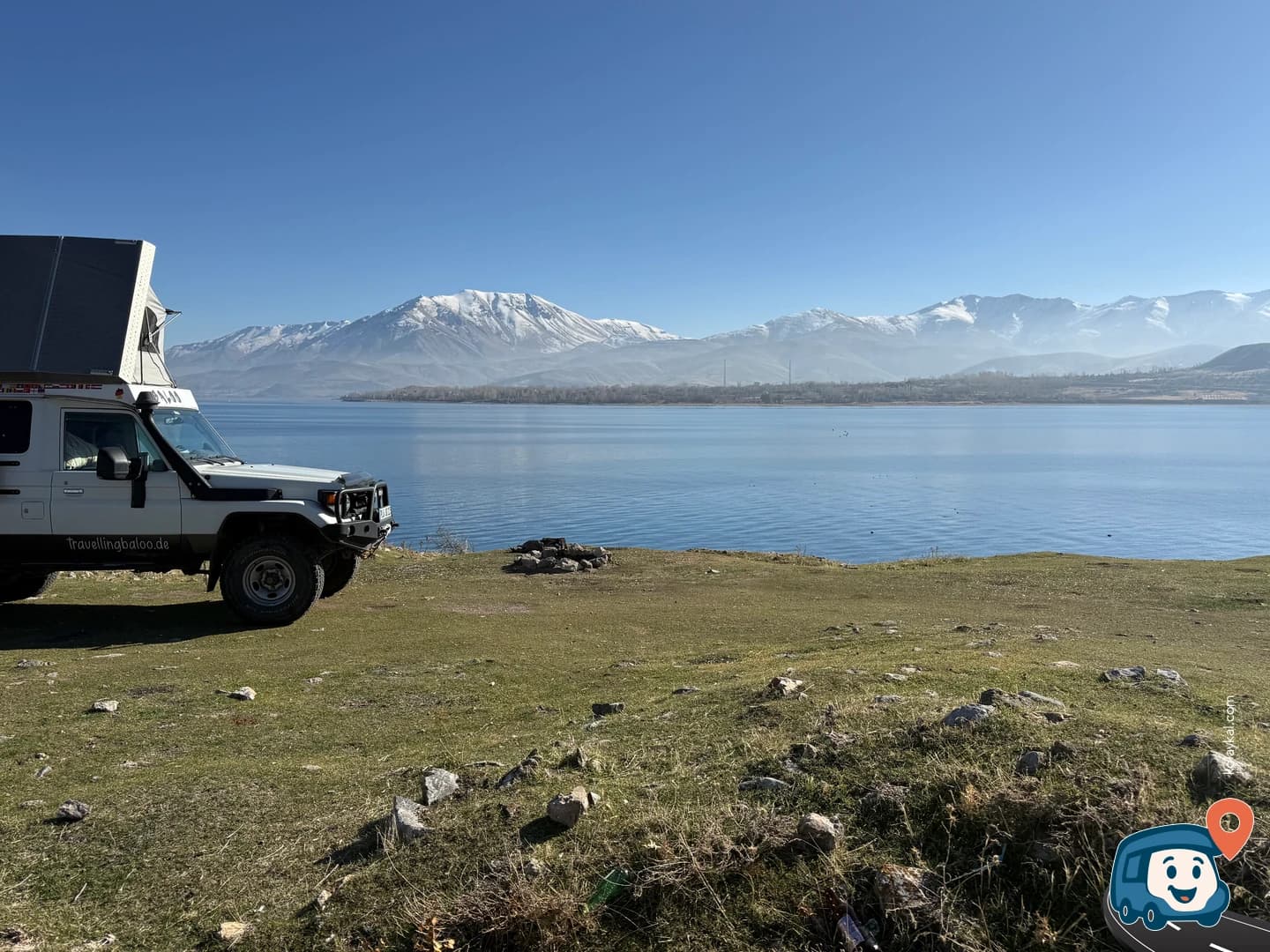 Göl ve Dağ Manzarası - Gevaş, Van, foto 1