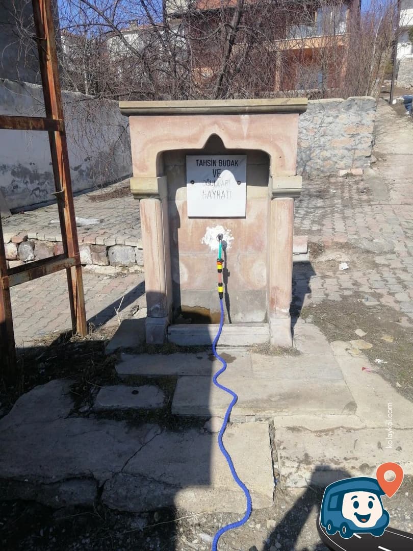 Trafik Işığının Yanındaki Çeşme - Pınarbaşı, Kayseri, foto 1