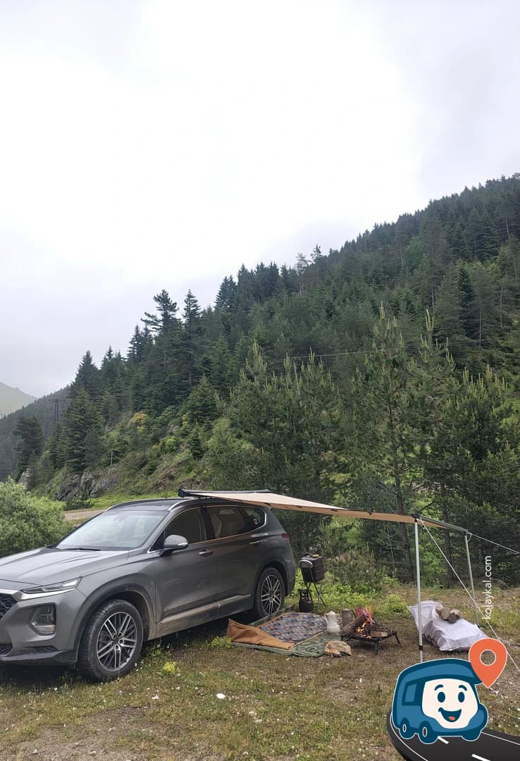 Özkürtün Vahşi Kamp Alanı - Maçka, Trabzon, foto 1