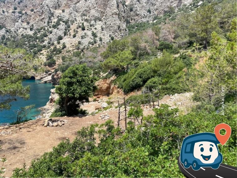 Deniz Kenarı Vahşi Kamp Alanı - Seydikemer, Muğla, foto 6