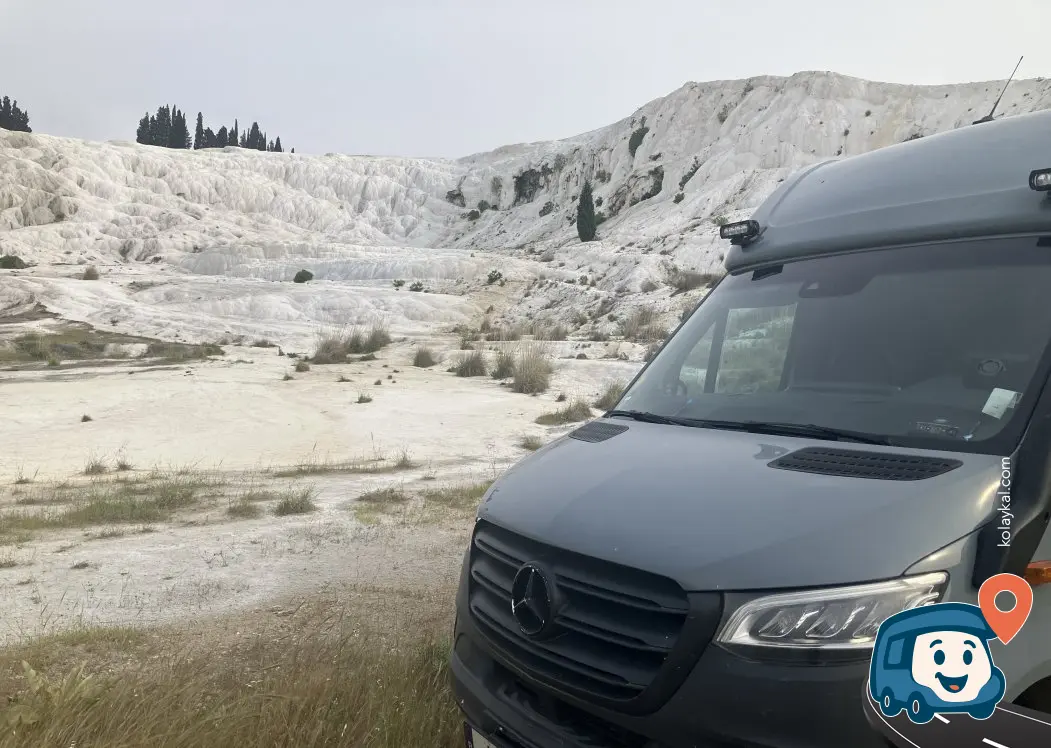 Pamukkale Travertenleri Doğu Seyir ve Kamp Noktası - Denizli, foto 1