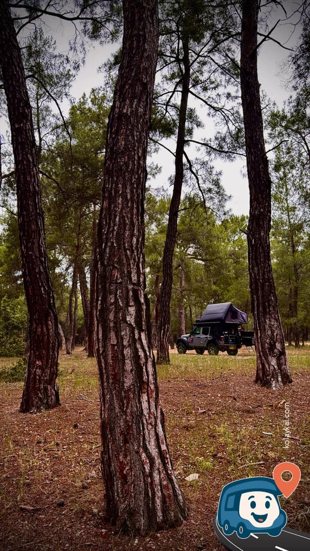 Kurşunlu Şelalesi Yakını Vahşi Kamp Alanı - Aksu, Antalya, foto 2
