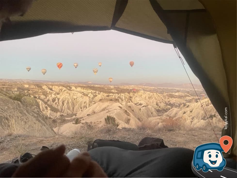 Vadi Manzaralı Araçsız Kamp Alanı - Avanos, Nevşehir, foto 2