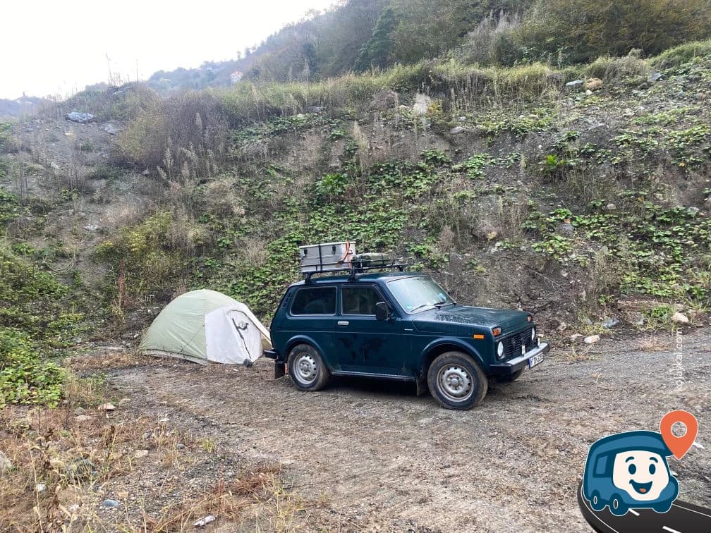 Tünel Arkası Düz Vahşi Kamp Alanı - Dereli, Giresun, foto 1