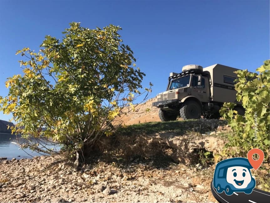 Halfeti Yakınında Göle Sıfır Vahşi Kamp Alanı - Şanlıurfa, foto 1