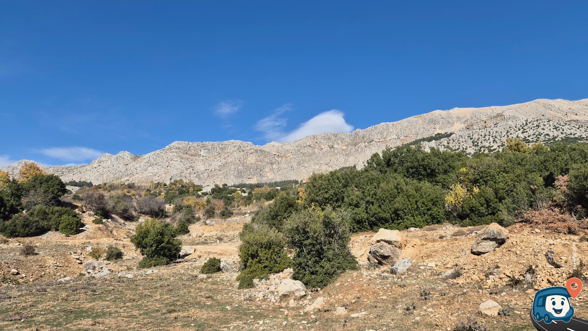 Vadi Manzaralı Vahşi Kamp Alanı - Ağlasun, Burdur, foto 1