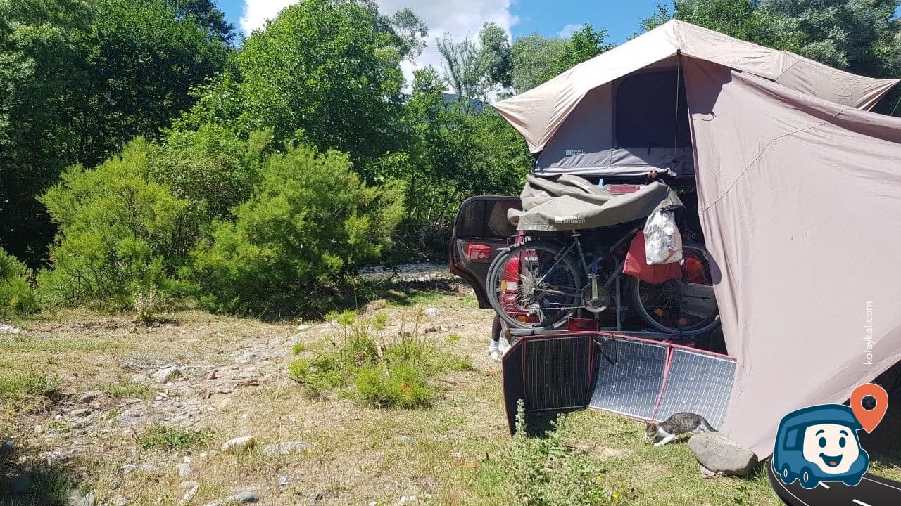 Dere Kenarı Vahşi Kamp Alanı - Torul, Gümüşhane, foto 2