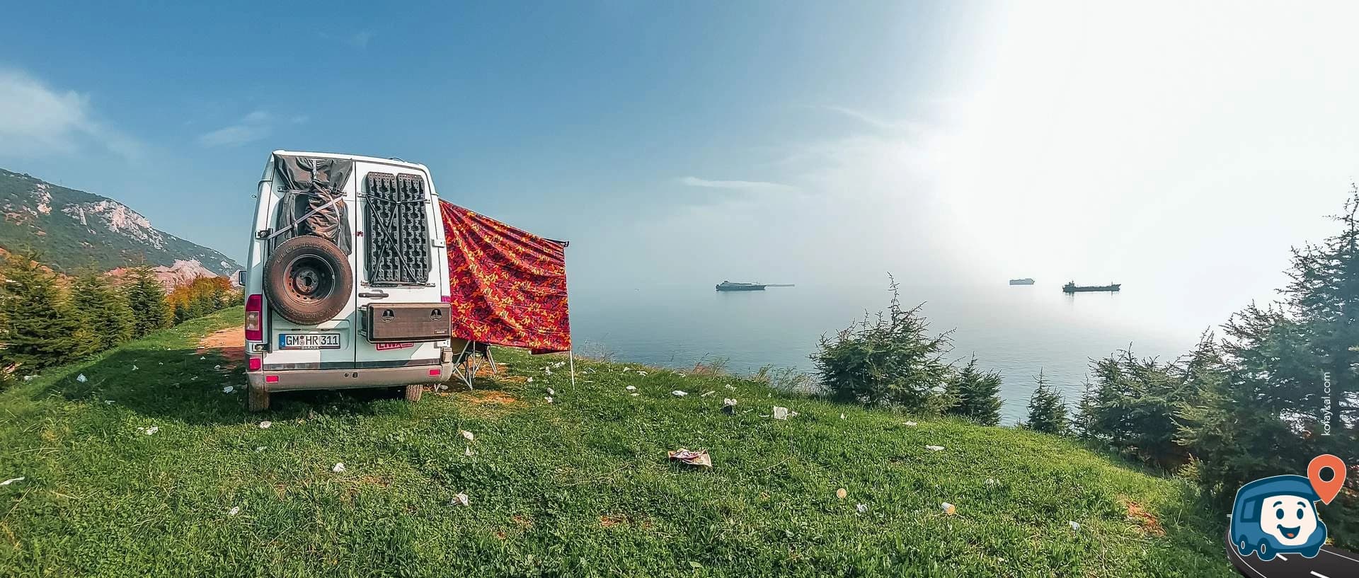Tepede Deniz Manzarası - Körfez, Kocaeli, foto 2