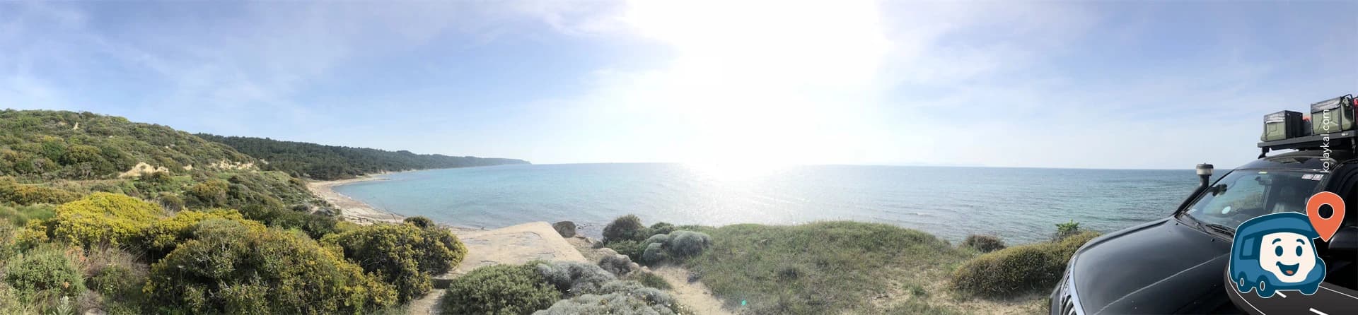 Deniz Kenarında Vahşi Kamp - Eceabat, Çanakkale, foto 2