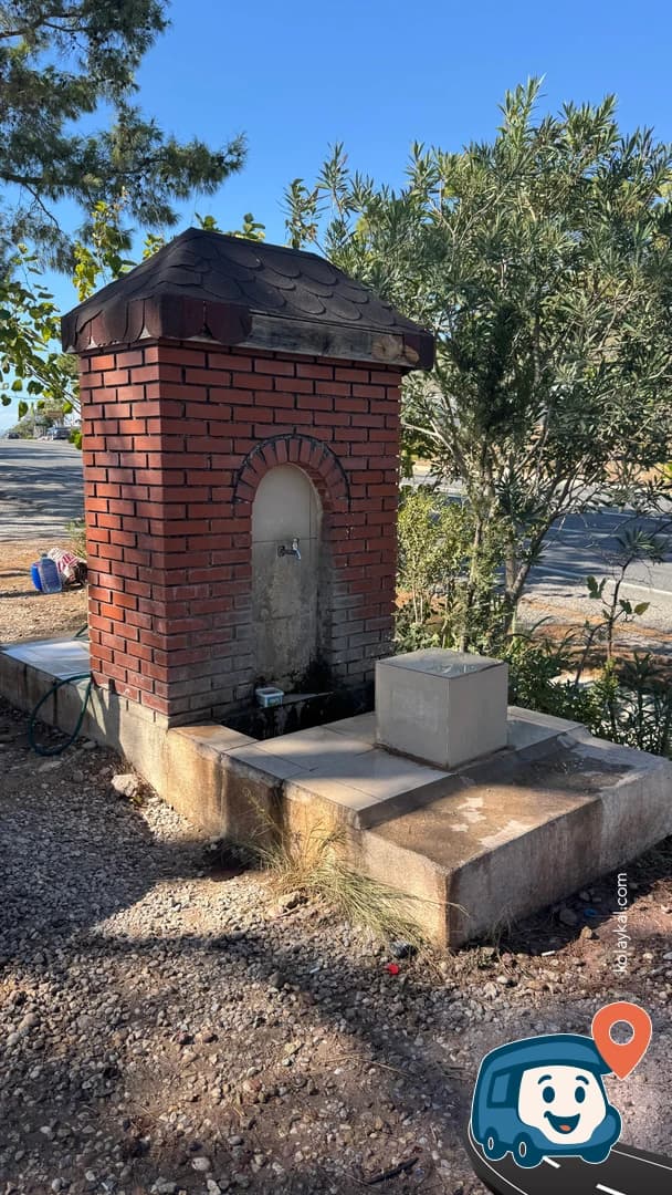 Otopark Alanındaki Çeşme - Bozyazı, Mersin, foto 1