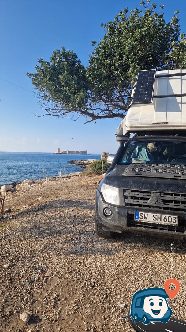 Kalıntılar Arasında Deniz Kenarı Kamp Alanı - Erdemli, Mersin, foto 3