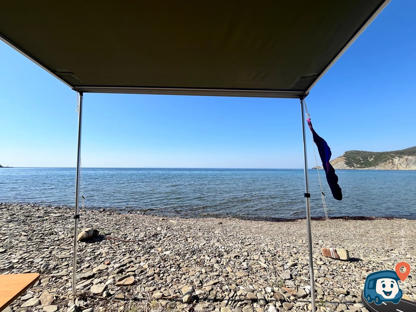 Sahilde Vahşi Kamp Alanı - Eceabat, Çanakkale, foto 1