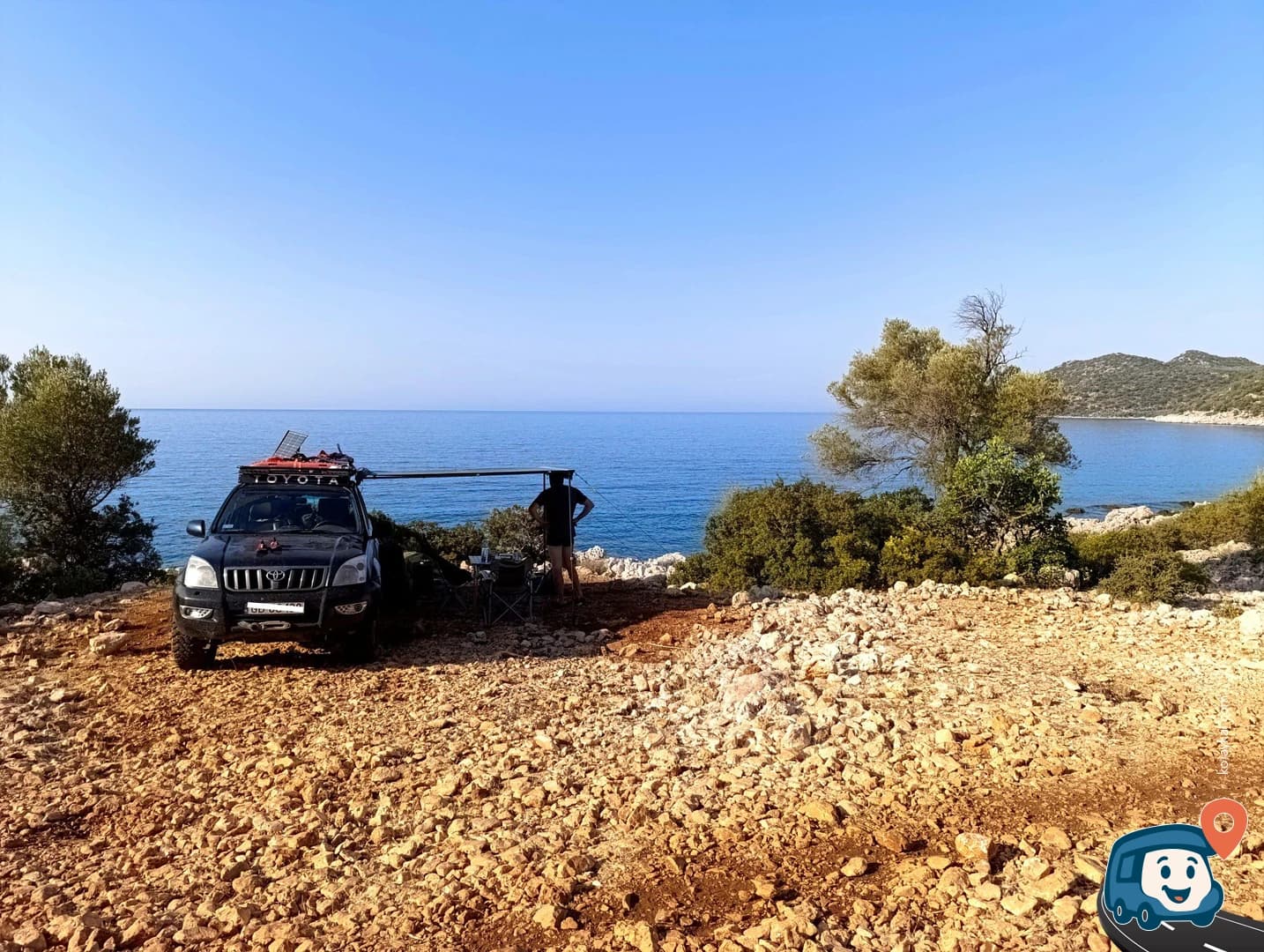 Apollon Tapınağı Yakını Vahşi Kamp Alanı - Kaş, Antalya, foto 3