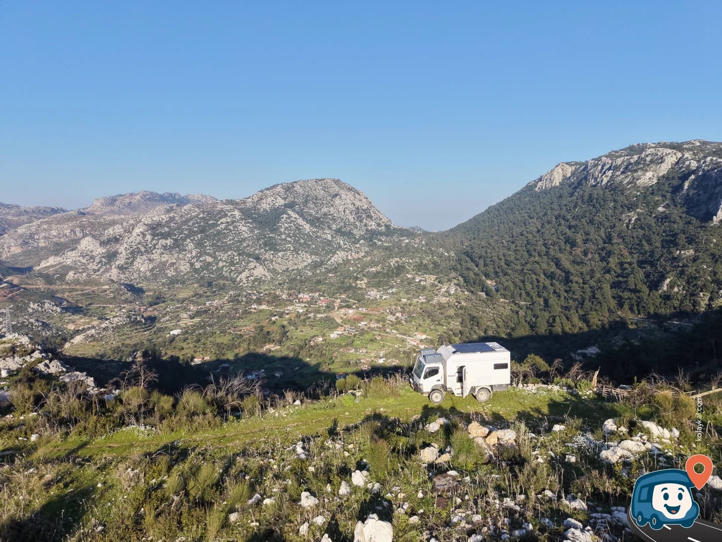 Tepe Üstü Kamp Noktası - Marmaris, Muğla, foto 1