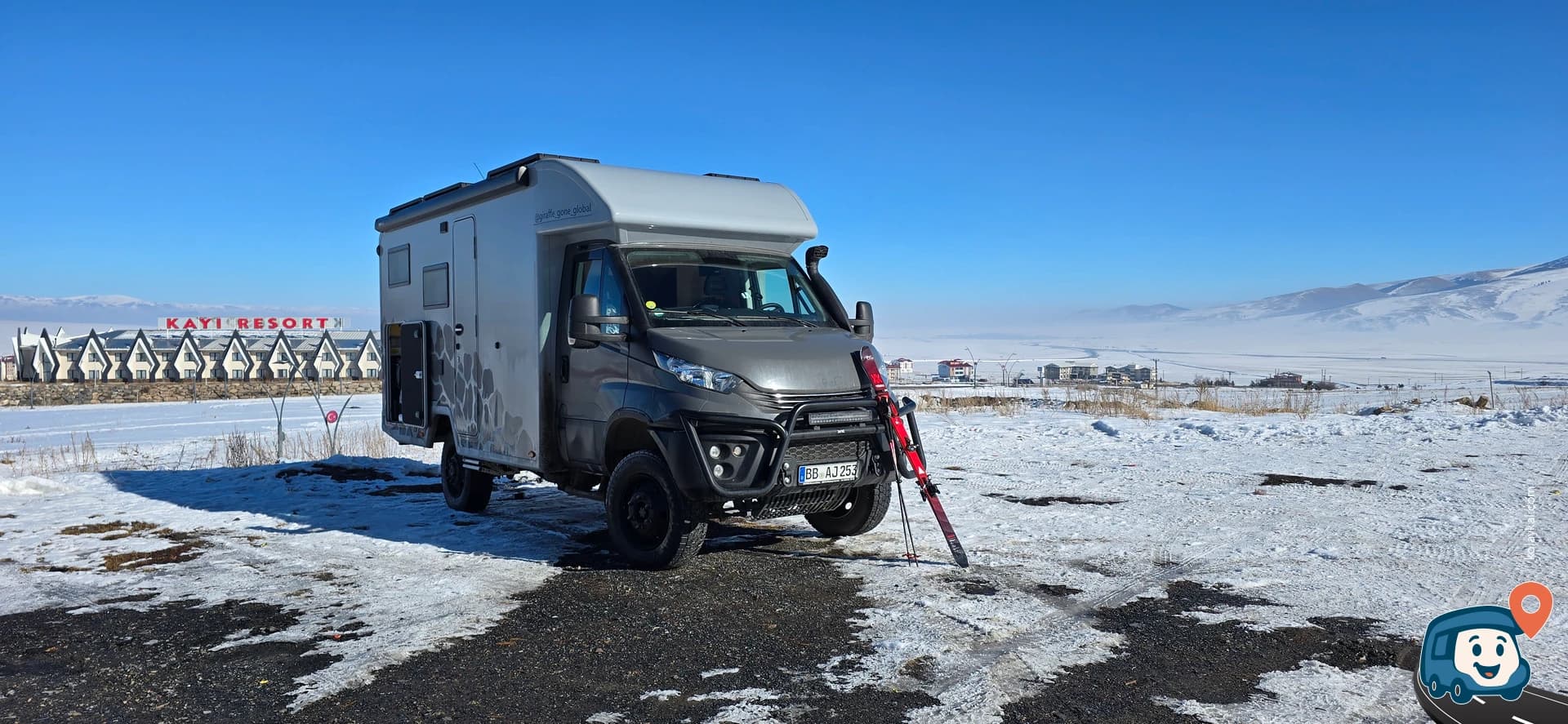 Kayak İstasyonu Otoparkı - Sarıkamış, Kars, foto 1