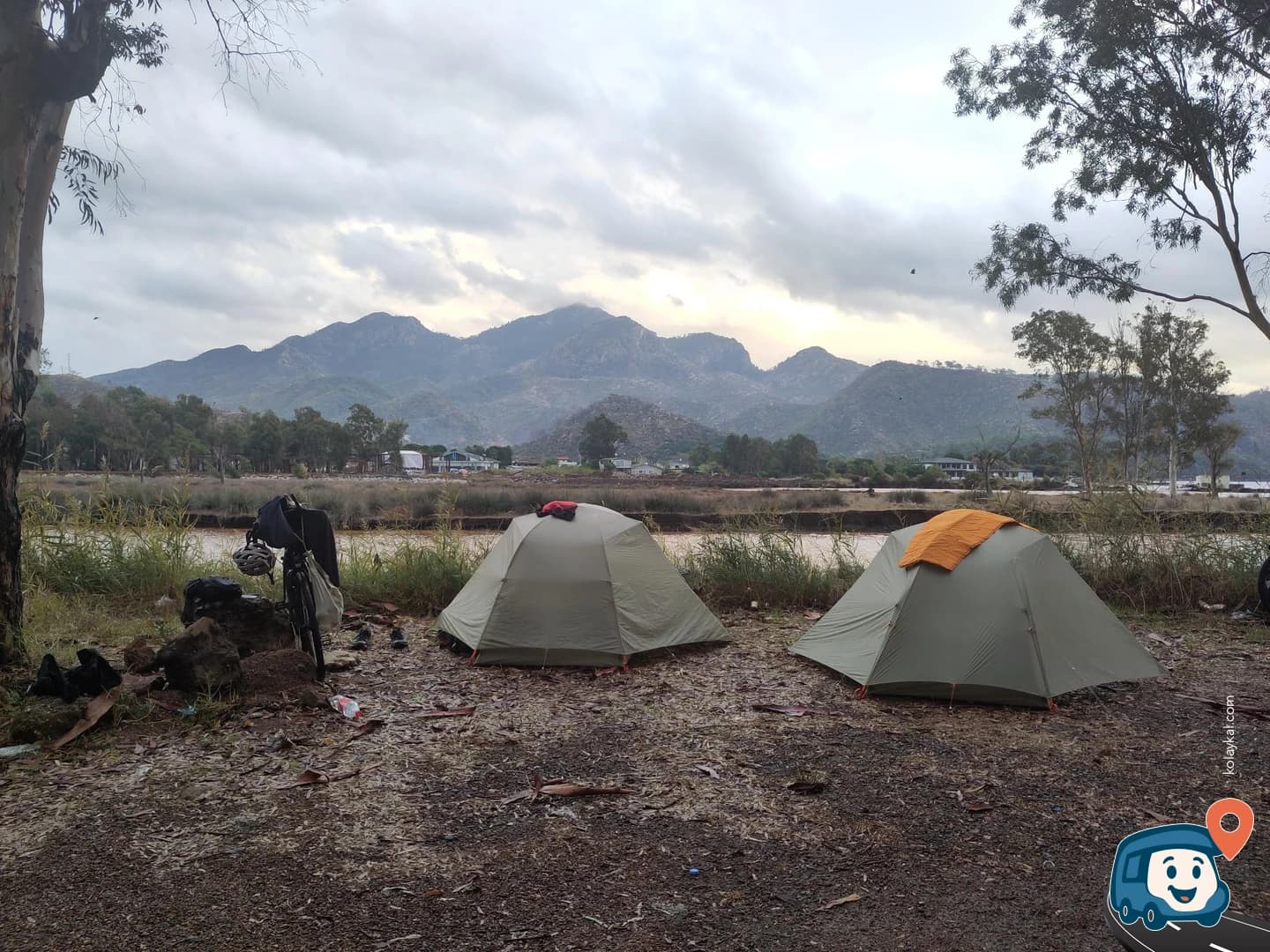Nehir Kenarı Yarım Kalmış Kamp Alanı - Marmaris, Muğla, foto 2