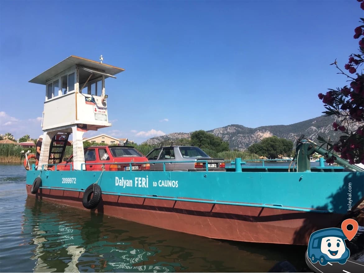 Dalyan Caunos Feribotu - Ortaca, Muğla, foto 1