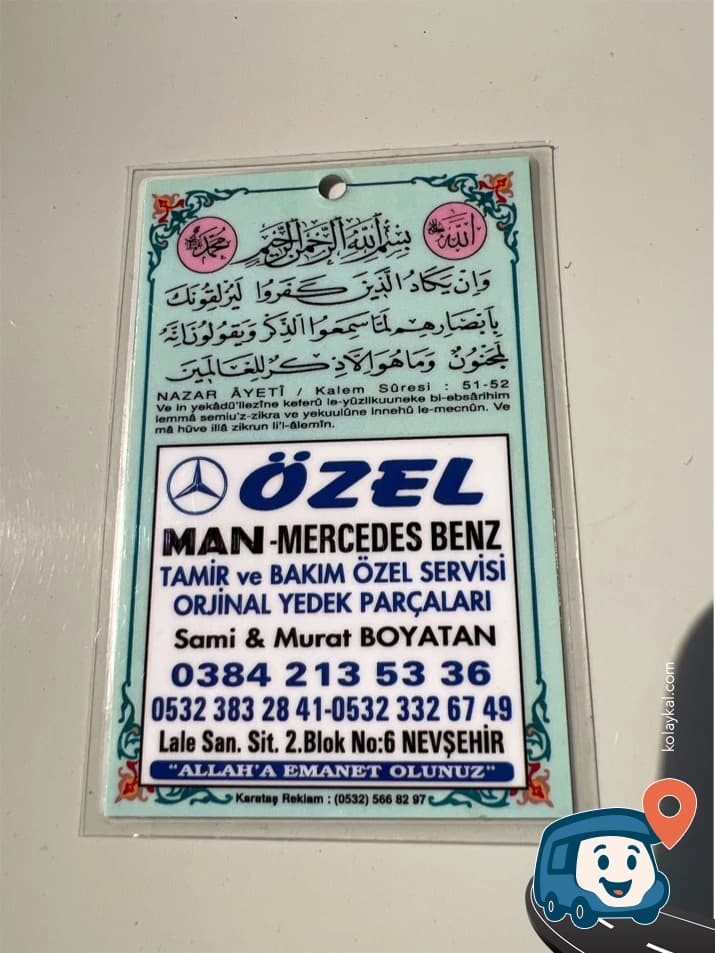 Özel Man Mercedes Benz Servis - Nevşehir Merkez, Nevşehir, foto 3