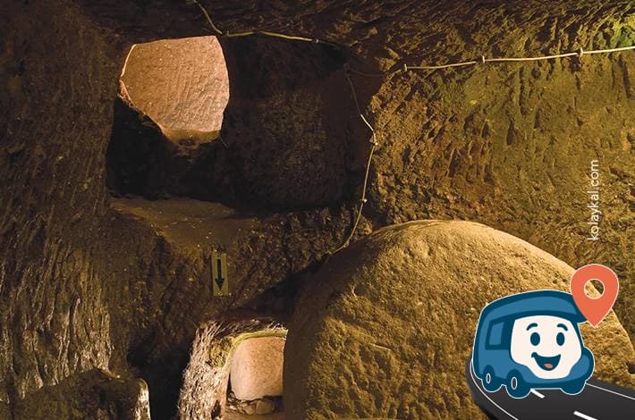 Özkonak Yeraltı Şehri - Avanos, Nevşehir, foto 2