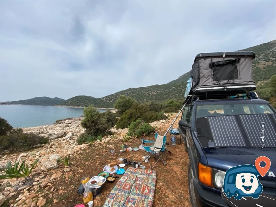 Apollon Tapınağı Yakını Vahşi Kamp Alanı - Kaş, Antalya, foto 2