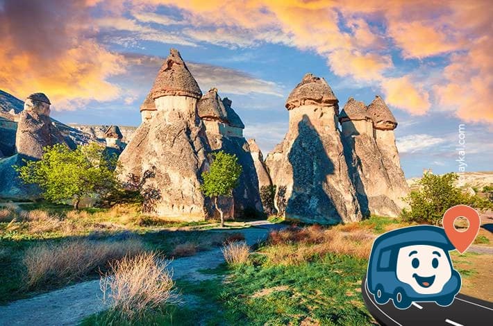 Zelve Açık Hava Müzesi Otoparkı - Avanos, Nevşehir, foto 2