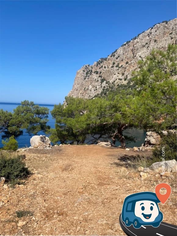Deniz Kenarı Vahşi Kamp Alanı - Seydikemer, Muğla, foto 4