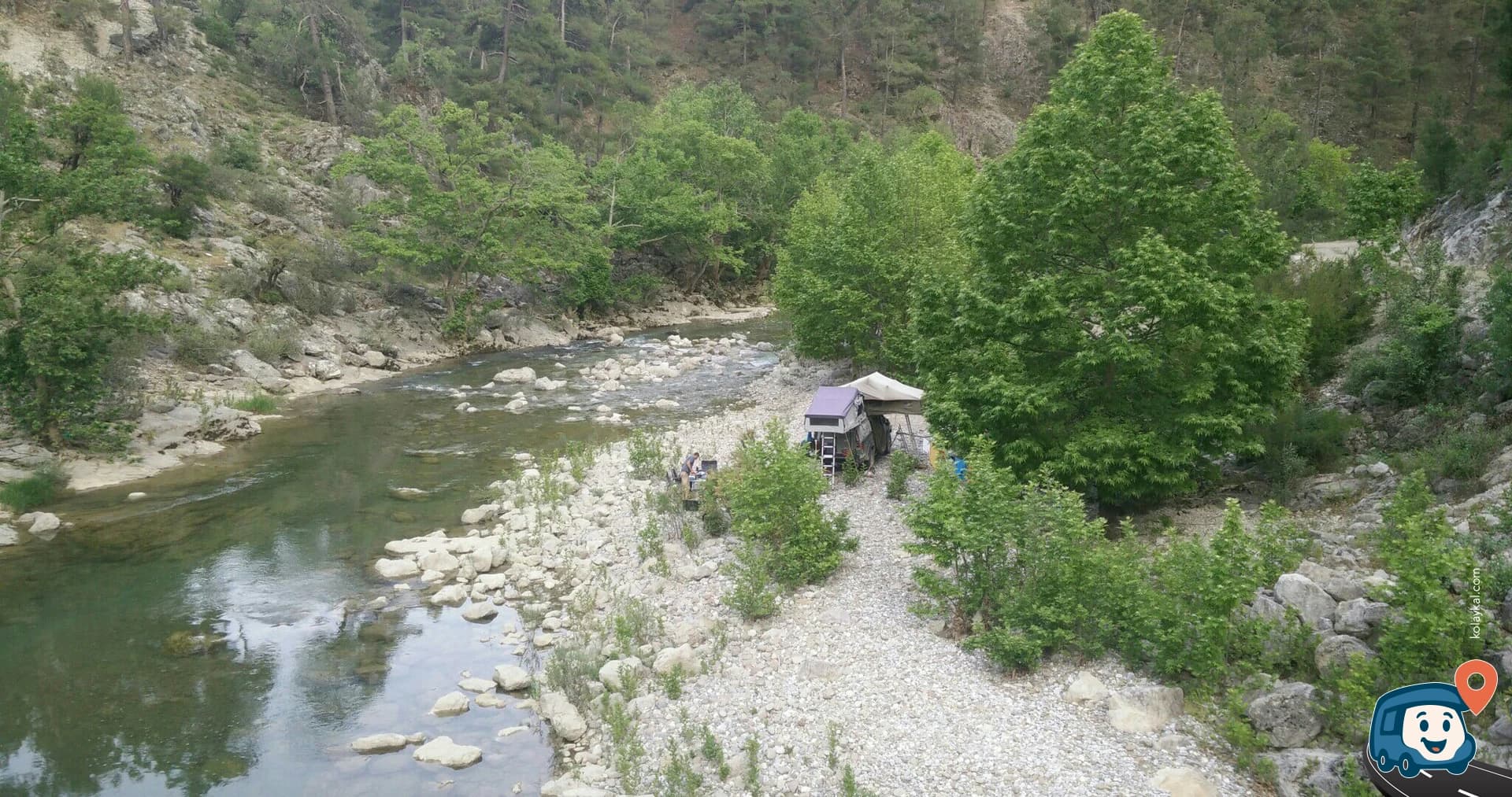 Köprülü Kanyon Nehir Kenarı Kamp Alanı - Sütçüler, Isparta, foto 1
