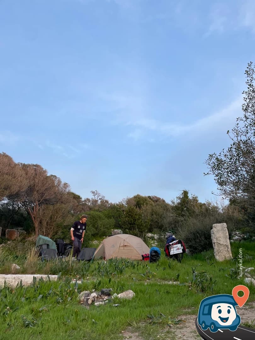Kalıntılar Arasında Deniz Kenarı Kamp Alanı - Erdemli, Mersin, foto 1