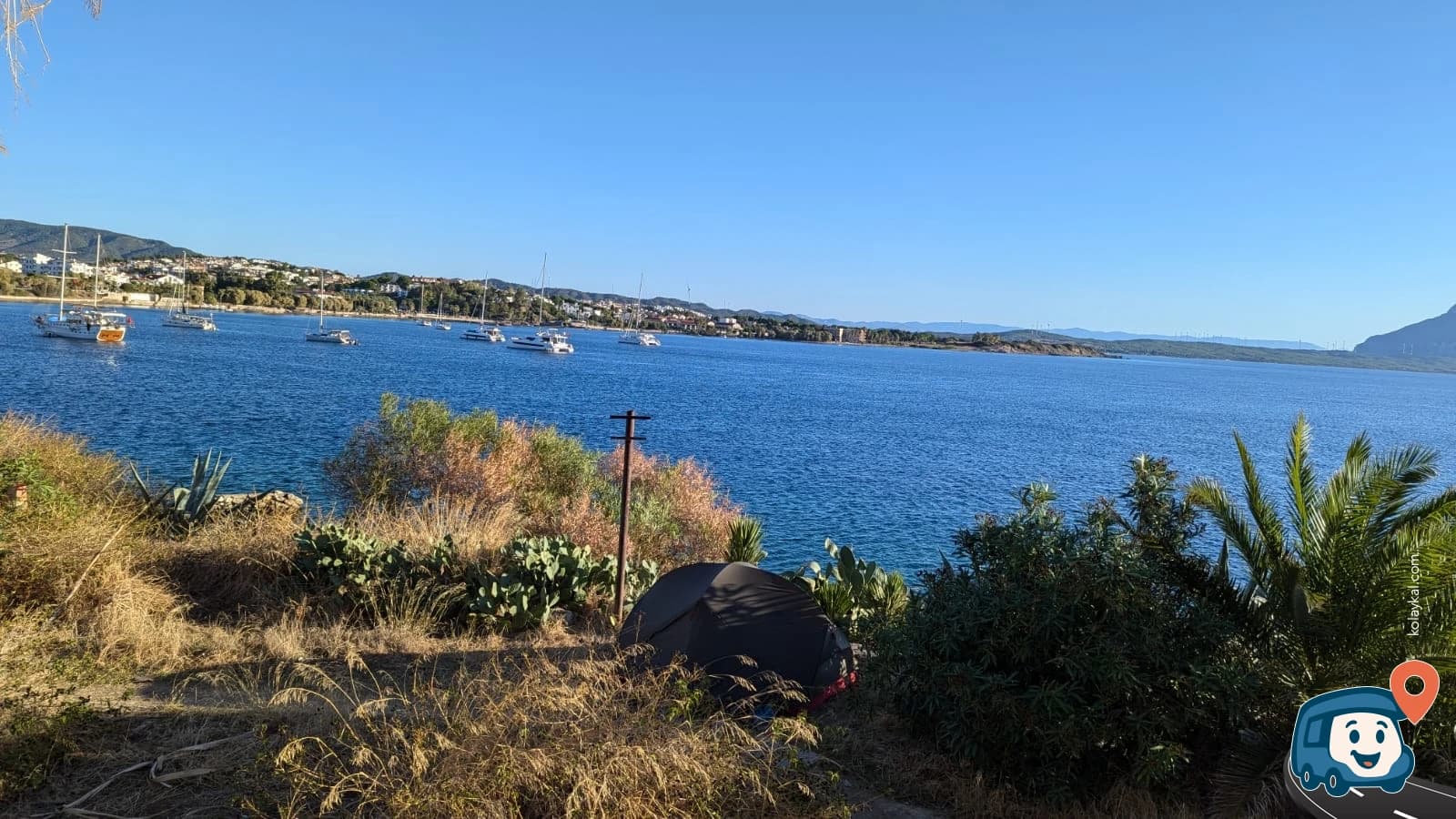 Liman Yanı Vahşi Kamp Alanı - Datça, Muğla, foto 2