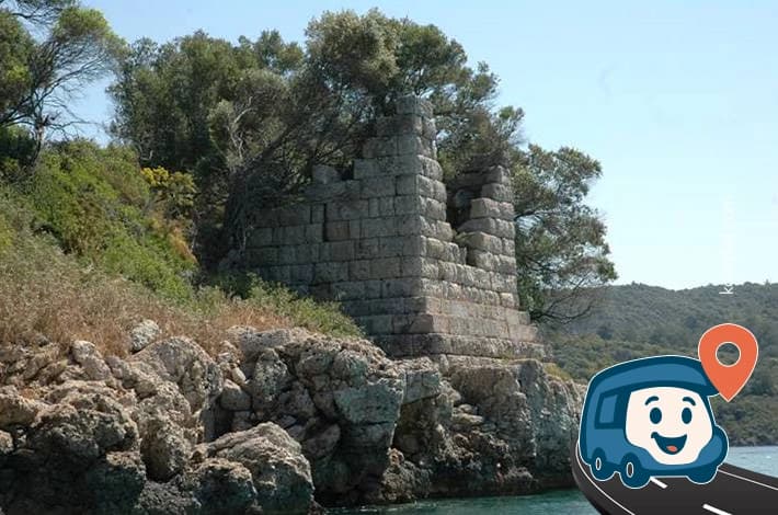 Kedrai Antik Kenti - Marmaris, Muğla, foto 6