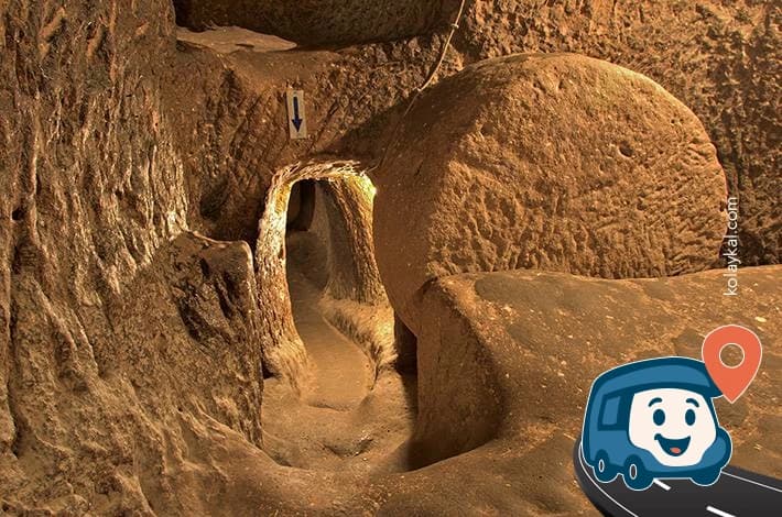 Özkonak Yeraltı Şehri - Avanos, Nevşehir, foto 4