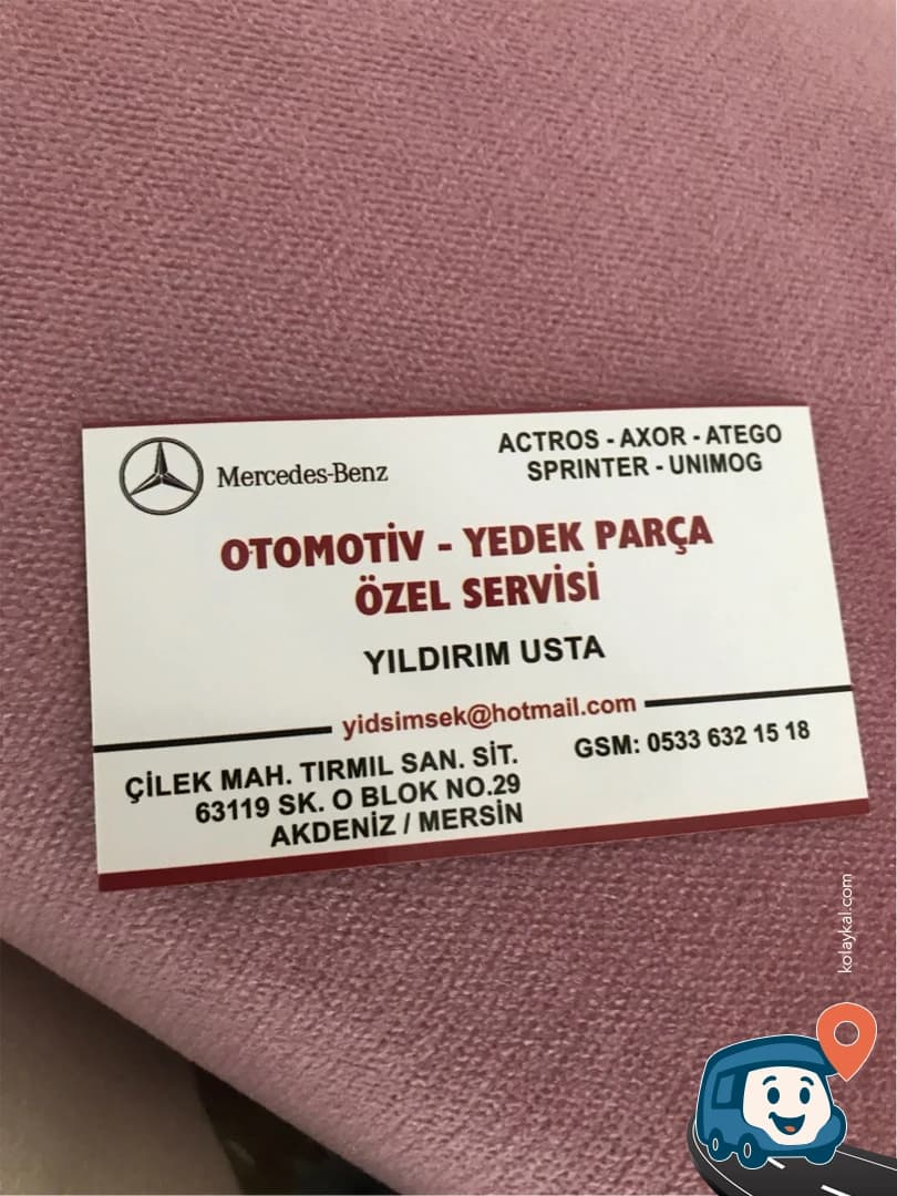 Mercedes Tamircisi Yıldırım Usta - Akdeniz, Mersin, foto 1